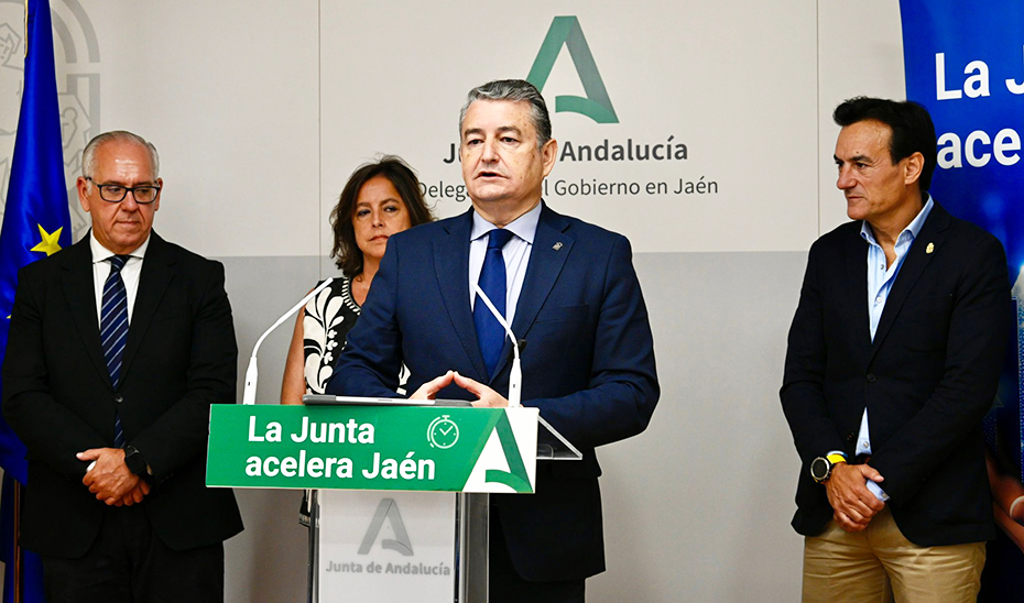 Antonio Sanz presenta la nueva Unidad Aceleradora de Proyectos de la provincia de Jaén